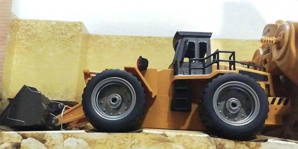 Brinquedos Infantis Huina Toys G Ch Alloy Bulldozer