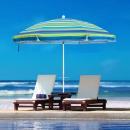 Abba Patio 7ft Beach Umbrella with Sand Anchor, Push Button Tilt and Carry Bag $29.80 MSRP