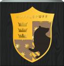 Spoontiques Hufflepuff Box Sign, Black