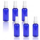 Hslife 20 Pcs 60ml(2oz) Blue Spray Bottles, Small Empty Bottles Plastic Mist Spray - $8.99 MSRP