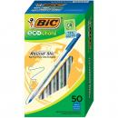 BIC Ecolutions Round Stic Ballpoint Pen, Medium Point (1.0mm), Blue, 50-Count (?GSME509BE) $4.59MSRP