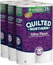 Quilted Northern Ultra Plush Toilet Paper, 24 Supreme Rolls = 105 Regular Rolls - $22.44 MSRP