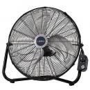 Lasko 20? High Velocity QuickMount, Easily Converts from a Floor Wall Fan, Black