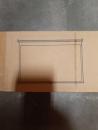 VIVOHOME 80 Inch Manual Pull Down Projector Screen