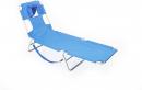 Ostrich Lounge Chaise, Blue