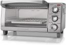 Black+Decker 4-Slice Toaster Oven with Natural Convection, Stainless Steel, TO1760SS - $35.60 MSRP