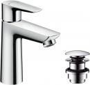 Torneira para lavatório Hansgrohe 71711000 Talis E, 110 mm com conjunto de dreno de abrir, cromada P