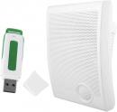Campainha USB MP3 de plástico ABS, campainha de porta de entrada 220V montada na parede, fonte de al