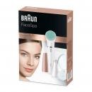 Braun FaceSpa 3 em 1 Sistema de Remoção de Pêlos Faciais, Limpeza de Pele