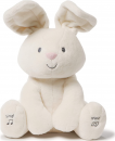 GUND - Flora Talking Interactive Plush Rabbit, em italiano, 30,5 cm, dois modos de jogo, a partir de