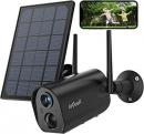 Surveillance Camera Outdoor Battery 10400 mAh with Solar Panel, Wireless - 99.99€