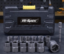 Hi-Spec 14 Piece Nut & Bolt Grip Extractor Socket Set - 24,99€