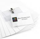 OFFICE TREE 50 Plastic Name Tags with Holder Clip and Needle Professional Name Badges -12,60€ PVP