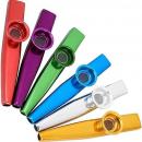 Set of 6 Metal Kazoo Children Kazoo Flute Membranes Musical Instruments - 13,60€