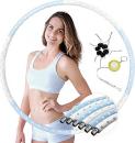 ROADREAM Hula Hoop Adult, 6 Segments Hula Hoop Fitness Removable Hoola Hoop - 14.59€