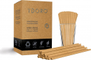 YDORO Paper Straws Pack of 400 | Straws Made of Biodegradable Kraft Paper - 11,37€