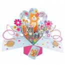 Happy Birthday Cats Pop-Up Greeting Card, 7 Packs - 48,30Û PVP