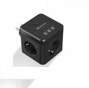 Hitrends Cube with USB, 6 in 1 Multiple Socket Without Cable With 3 USB - 26,99Û PVP