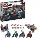 LEGO Star Wars Pacote de batalha Mandaloriana 75267 Mandalorian Shock Troopers and Speeder Bike