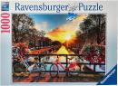 Ravensburger Bicycles in Amsterdam 1000 Piece Jigsaw Puzzle for Adults – Every Piece is Unique