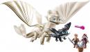 Playmobil 70038 DreamWorks Dragons, Light Fury with Baby Dragon and Children € 31.97 PVP