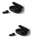 Mi True Wireless Basic S Fones de ouvido Bluetooth, Preto (2 Pacote)