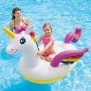 Intex Unicorn Inflatable Ride-On Pool Float, 79" X 55" X 38"