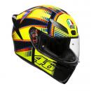 Capacete AGV k-1 Replica Sole Luna 2015 k1 Capacete full face Capacete de motocicleta Tamanho XL