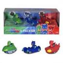 PJ Masks Metal Vehicles 3 Pack Toy Car Set