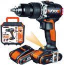 Worx WX373 Furadeira de martelo de 20V, 2.000 r.p.m, motor BL(sem escova) de velocidade 163,95 € PVP