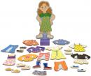 Conjunto de vestidos magnéticos Melissa e Doug Maggie Leigh