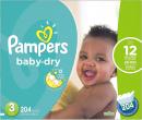 Pampers Baby Dry Pañales Tamaño 3