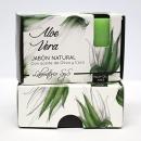 Laboratorio SyS Jabón Natural Premium Aloe Vera, Aloe de la Isla Crema Revitalizante Rostro y Cuerpo