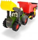 Dickie Toys Happy Farm 203819002 Trailer Trator de brinquedo de criança com trailer