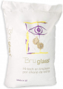 BruGlass BlasterGlass Hi-Tech Areia Técnica Reutilizável de Vidro Abrasivo para Limpeza por Jateamen
