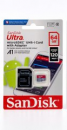 TARJETA SANDISK ULTRA MICROSDXC UHS-1 CLASE 10 A1 (120 MB / S) 64 GB e mais