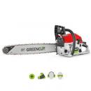 Motosserra 68 cc a gasolina 3.9hp 22 "barra de corte e lmina de corte leve potente - Greencut