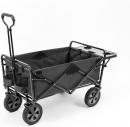 Mac Sports Collapsible Outdoor Utility Wagon with Folding Table and Drink Holders, Gray $89.39 MSRP