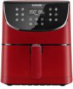 Cosori Air Fryer XL(100 Recipes) Digital Hot Oven Cooker, 5.8 QT, Burgundy Red - $119.99 MSRP