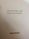 Neewer 2 Packs Advanced 2.4G LED Video Light Photography Lighting Kit