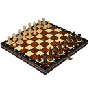 Travel Magnetic Chess Set with Wooden 10.4" Board and Chessmen (B000A7W45W)