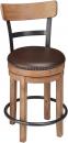 Signature Design by Ashley Pinnadel 24" Mod. Farmhouse Swivel Counter Height Barstool - $189.99 MSRP