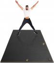 Gxmmat - Large 6 x 4 x 0.276 inch Exercise Mat, High Density Thick Mat, Non-Slip, Durable