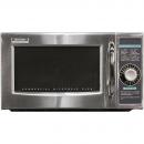 Sharp R-21LCFS Medium-Duty Commercial Microwave Oven With Dial Timer, Stainless Steel - $270.00 MSRP