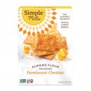 Simple Mills Almond Flour Crackers, Farmhouse Cheddar 4.25 Ounce and more