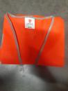 JNRSAFE Reflective Safety Vest with 4 Pockets and Zipper Front High Visibility Safety Vests Safety